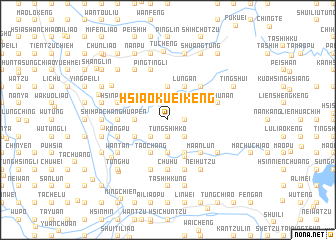 map of Hsiao-kuei-k\