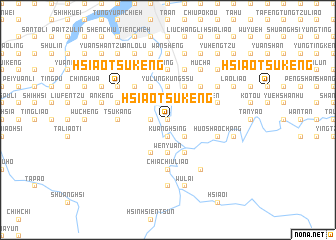 map of Hsiao-ts\