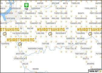 map of Hsiao-ts\