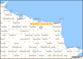 map of Hsiao-tsu-k\