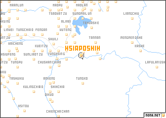 map of Hsia-po-shih