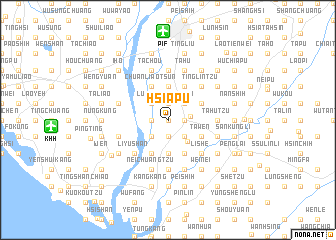 map of Hsia-pu