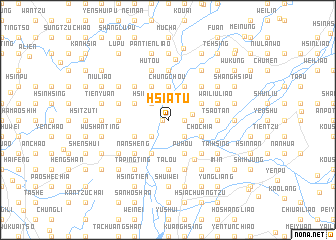 map of Hsia-tu