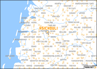 map of Hsi-chou-li