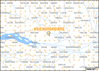 map of Hsi-chung-hsiang