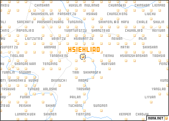 map of Hsieh-liao