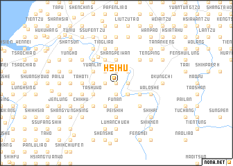 map of Hsi-hu