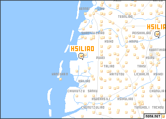 map of Hsi-liao