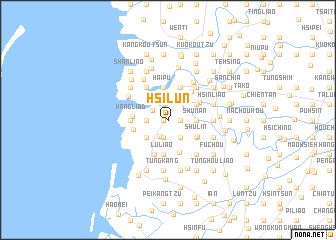 map of Hsi-lun