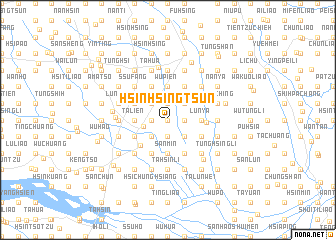 map of Hsin-hsing-ts\