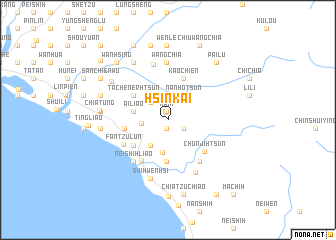 map of Hsin-k\