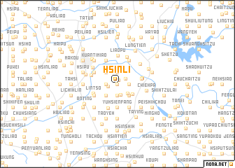 map of Hsin-li