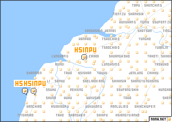 map of Hsin-pu