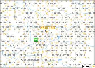 map of Hsin-ts\