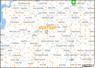 map of Hsin-ts\