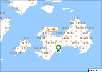 map of Hsi-pao