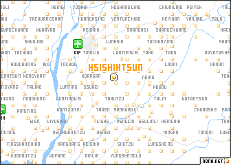 map of Hsi-shih-ts\