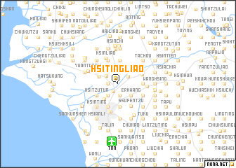 map of Hsi-ting-liao