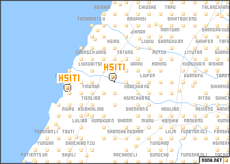 map of Hsi-ti