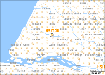 map of Hsi-tou