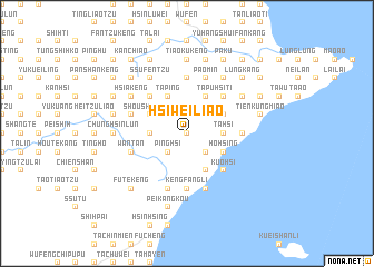 map of Hsi-wei-liao