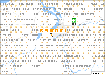 map of Hsi-yüan-chieh