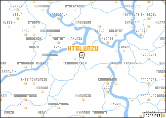 map of Htalunzu