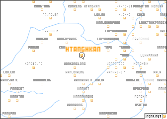 map of Htānghkan