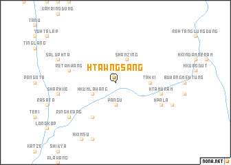 map of Htawngsang