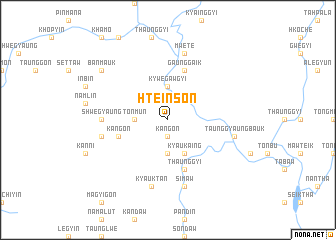 map of Hteinson