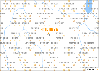 map of Htidabye