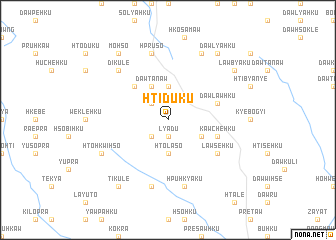 map of Hti-dü-ku
