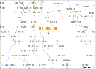 map of Htihkekhi