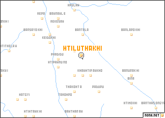 map of Htilūthakhi