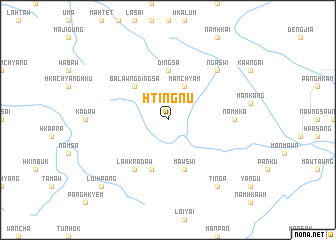 map of Htingnu