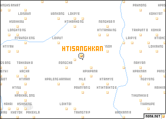 map of Hti-sanghkan