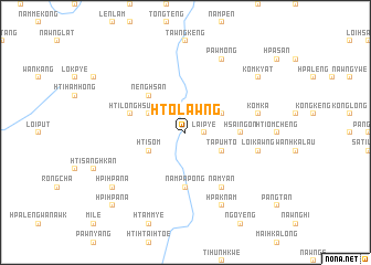 map of Htolawng