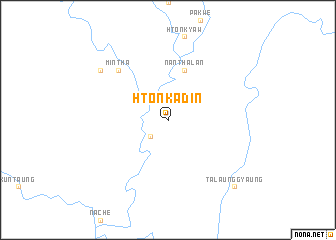 map of Htonkadin