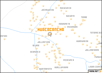 map of Huacacancha