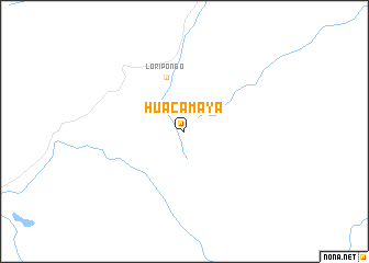 map of Huacamaya