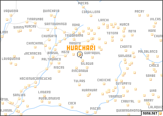 map of Huacharí