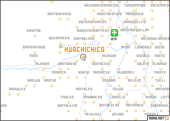 map of Huachi Chico