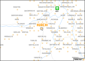 map of Huachi