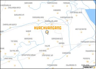 map of Huachuangang