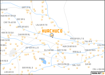 map of Huachuco