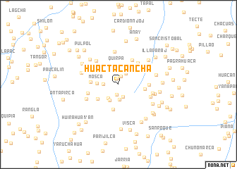 map of Huactacancha