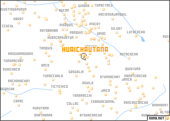 map of Huaichautana