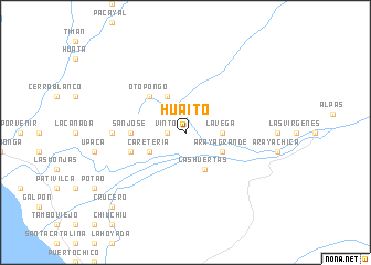 map of Huaito