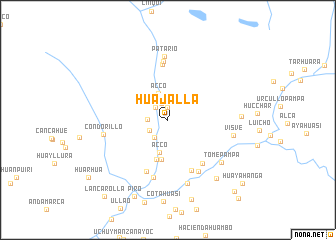 map of Huajalla