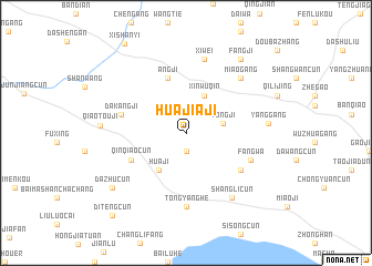 map of Huajiaji